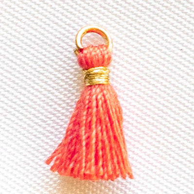 Charms Pompon corail