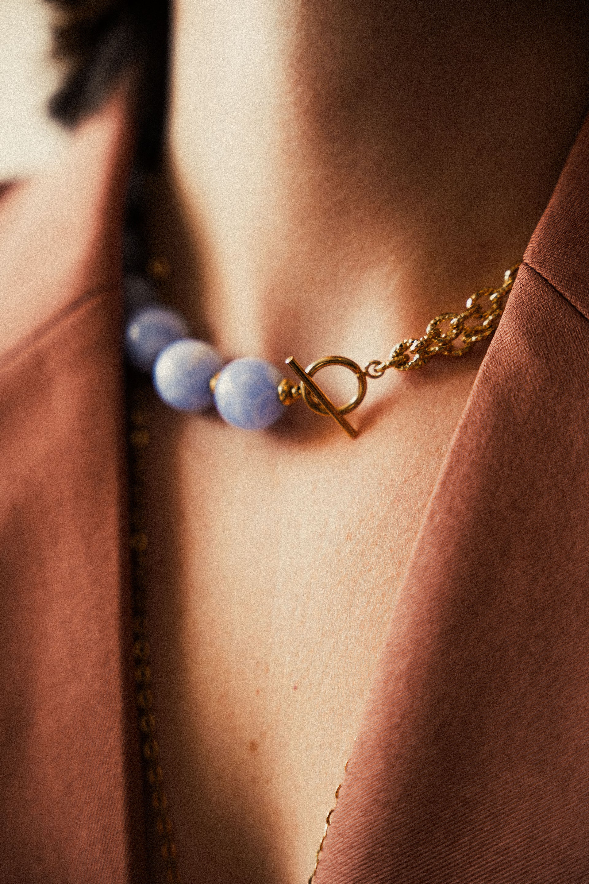 Collier Billie - Bleu
