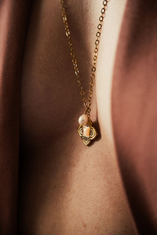 Collier sautoir Séréna - Perle d'eau douce