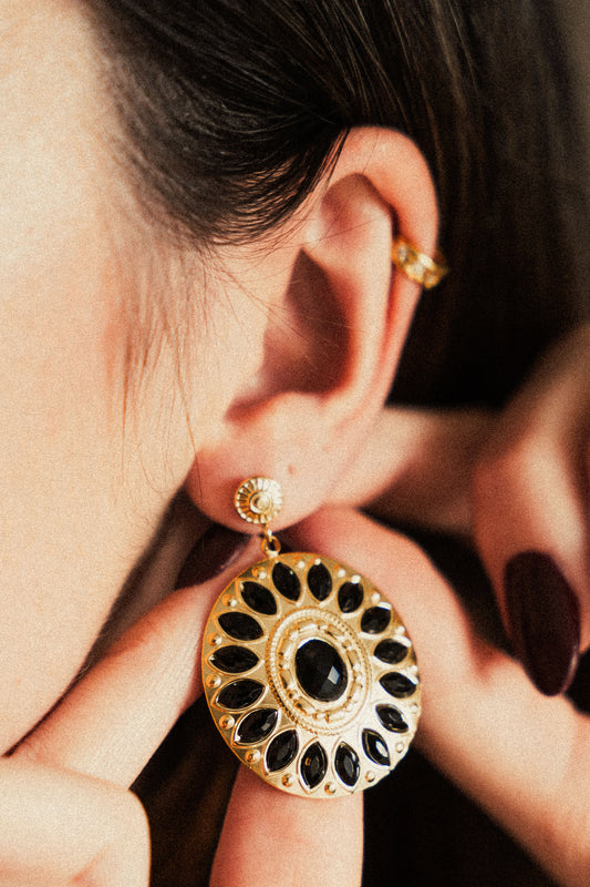 Boucles Gipsy - Noir