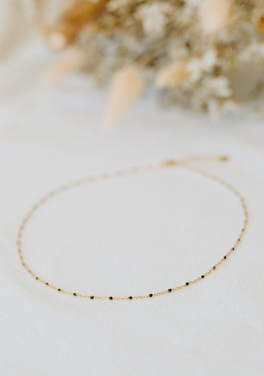 Collier Erica - Noir