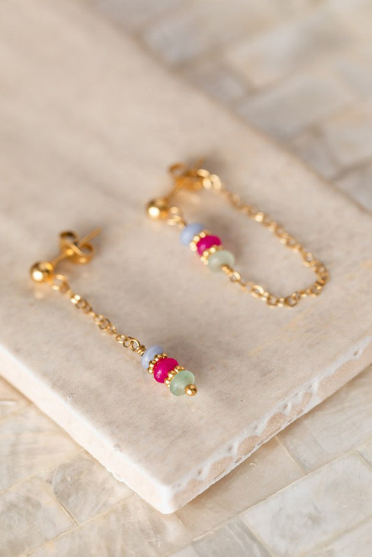 Boucles Éléia - Multi-pierres