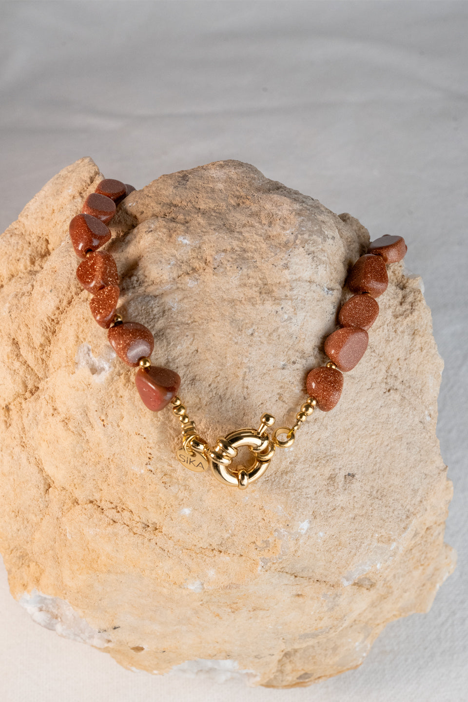 Collier Charlotte - Pierre de soleil
