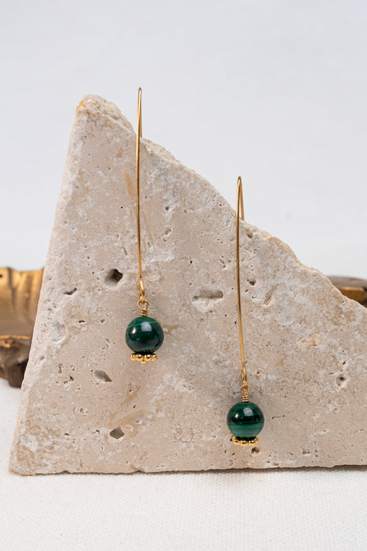 Boucles Osiris - Malachite