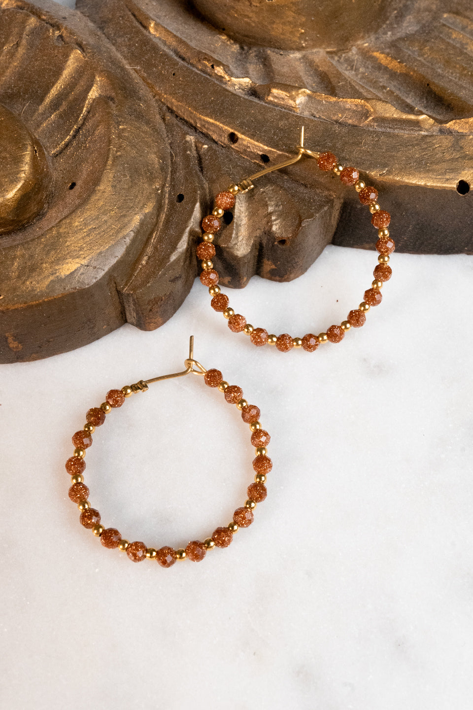 Créoles Nina - Pierres de soleil