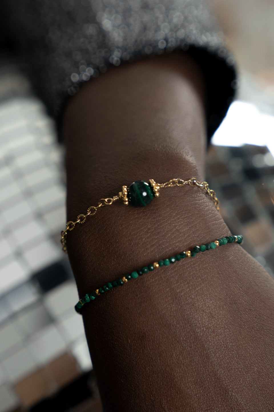 Bracelet Osiris - Malachite