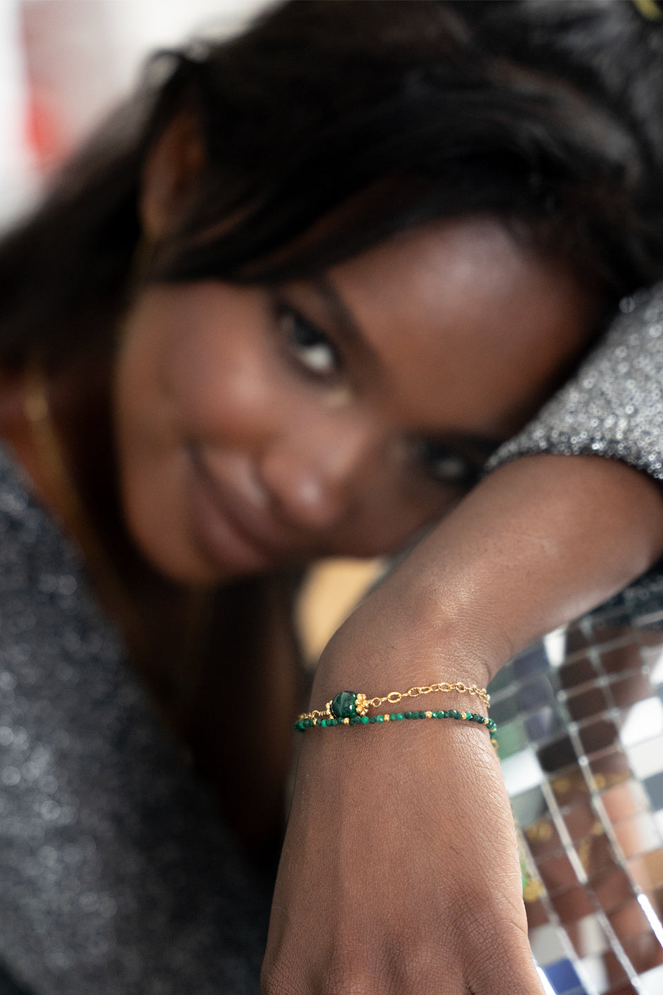 Bracelet Osiris - Malachite