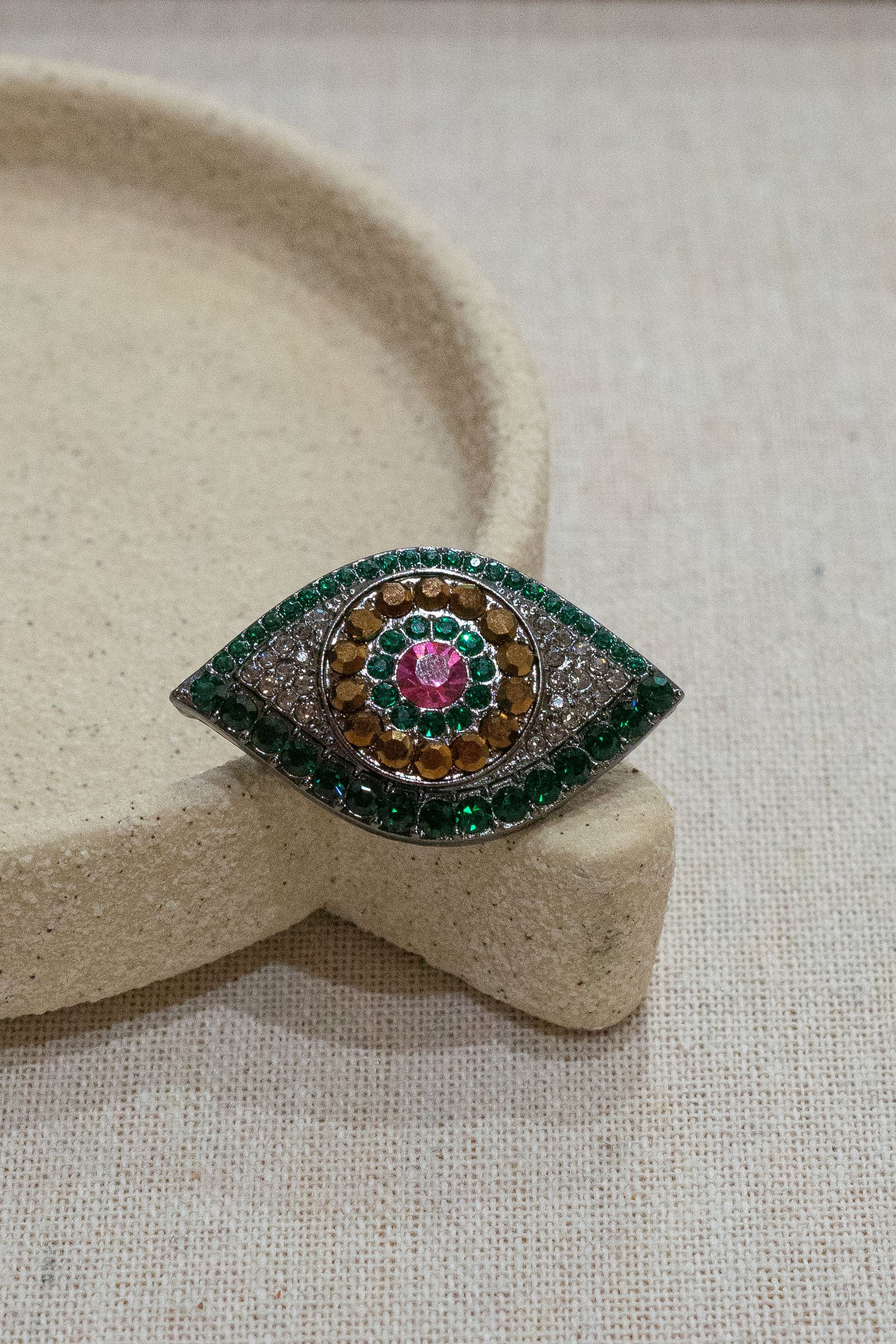 Broche Oja - Multicolore