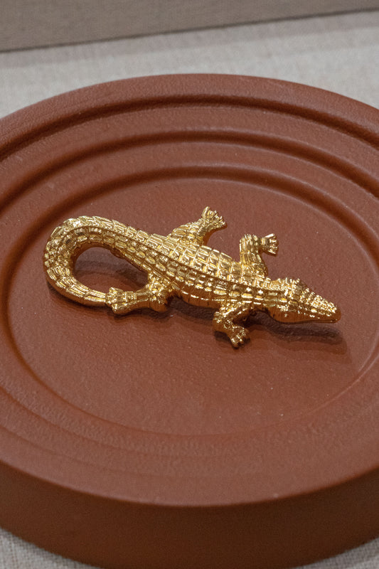 Broche Croco